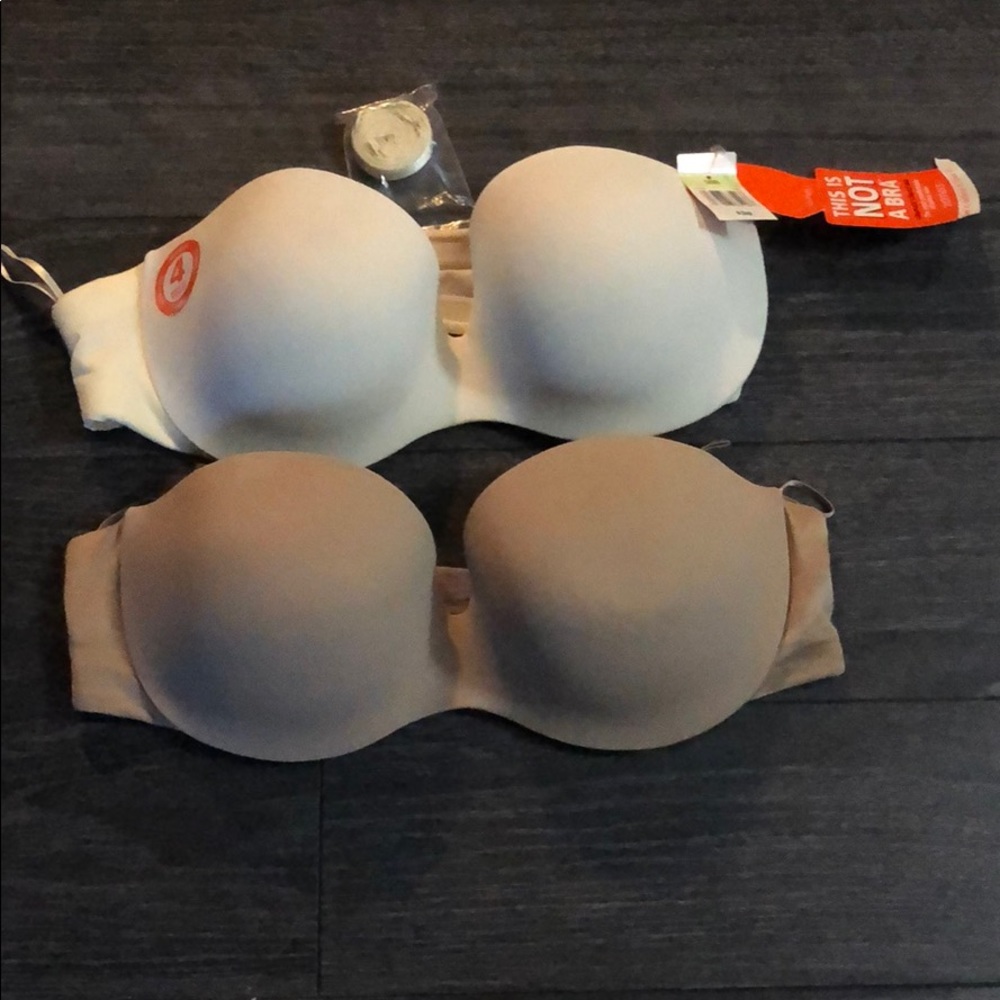 38C Strapless bras
